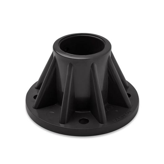 Saftron - 3" Surface Mount for Pool & Spa Ladders, Black