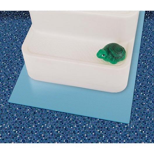 Hydrotools - 87954SL 24" x 36" Ladder Mat Step Pad in Blue for Above Ground Pools