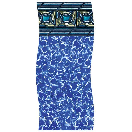 Swimline - Beaded 18' x 33' Oval 52 in. Depth Pacific Diamond Johnny Weissmuller Above Ground Pool Liner, 25 Mil