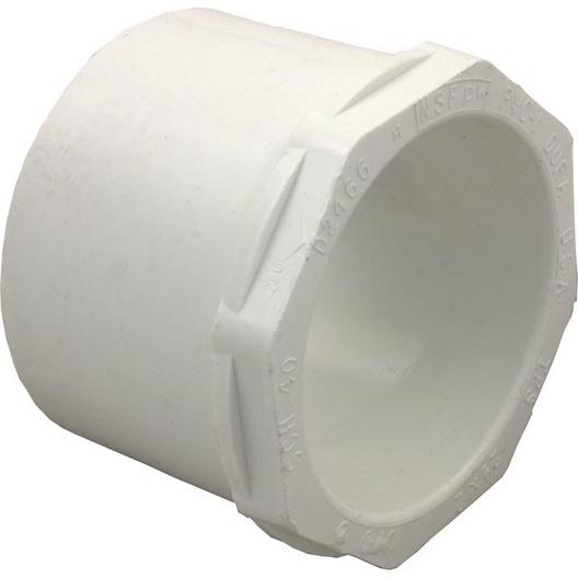 LASCO - PVC Reducer Bushing 2.5in SPG X 2in SKT, Slip x Slip