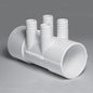 Waterway - Spa Manifold 2in. S x 2in. S 4-Port 3/4in. Rib Barbed