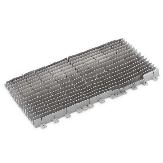 Maytronics - Dolphin 6101310-R1 Diagnostic PVC Rear Brush, Grey