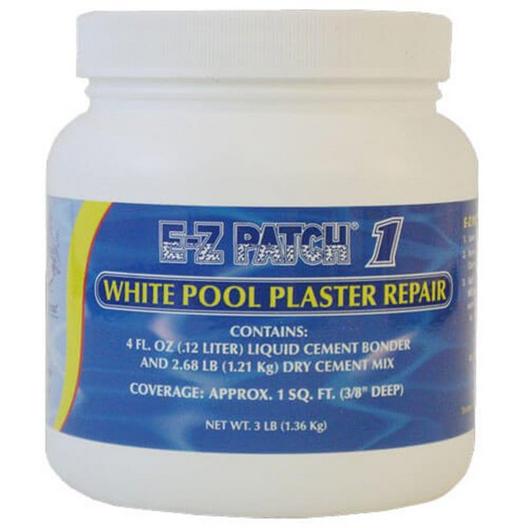 E-Z Products - E-Z Patch® 1 White Pool Plaster Repair - 3 lb