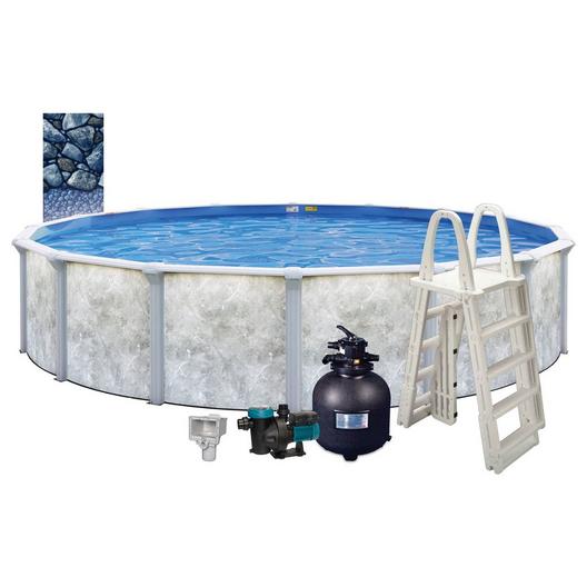 Eden 15' x 52" Round Above Ground Pool Package