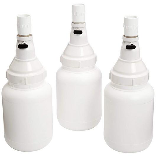 Zodiac - Hopper Extension Kit, 3 Bottles with Valves