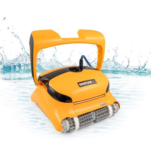 Dolphin - Wave 60 Commercial Robotic Pool Cleaner with Caddy