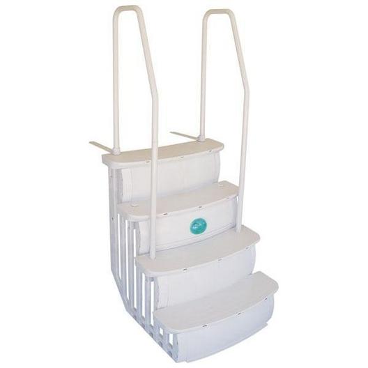 Main Access - 200601T iStep/eStep Deck Entry System for Above Ground Pools - Taupe